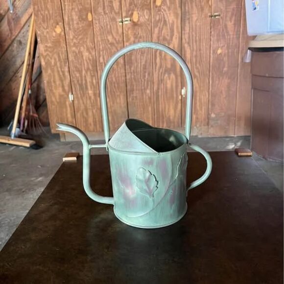 Metal Decorative Watering Can - Picture 2 of 4